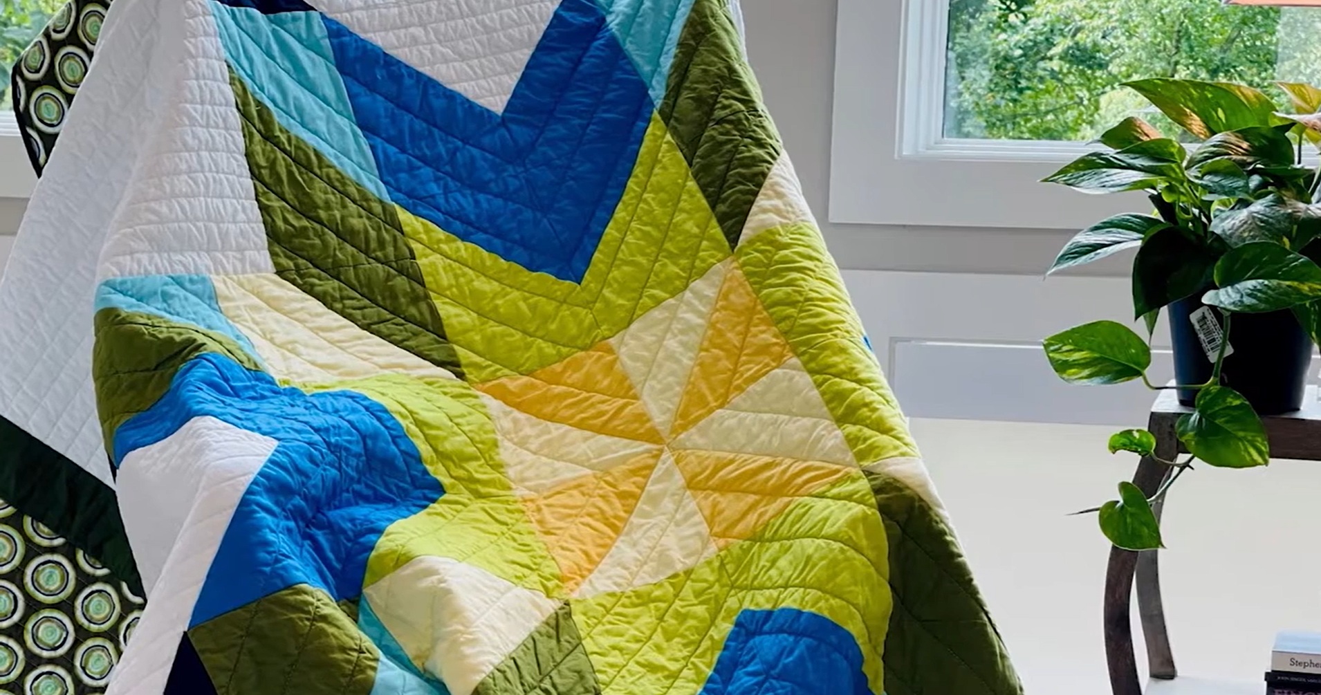 Elegant Quilted Bedspread